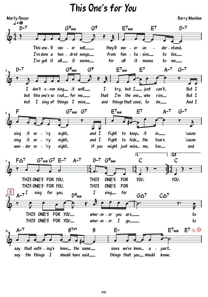 Sheet Music